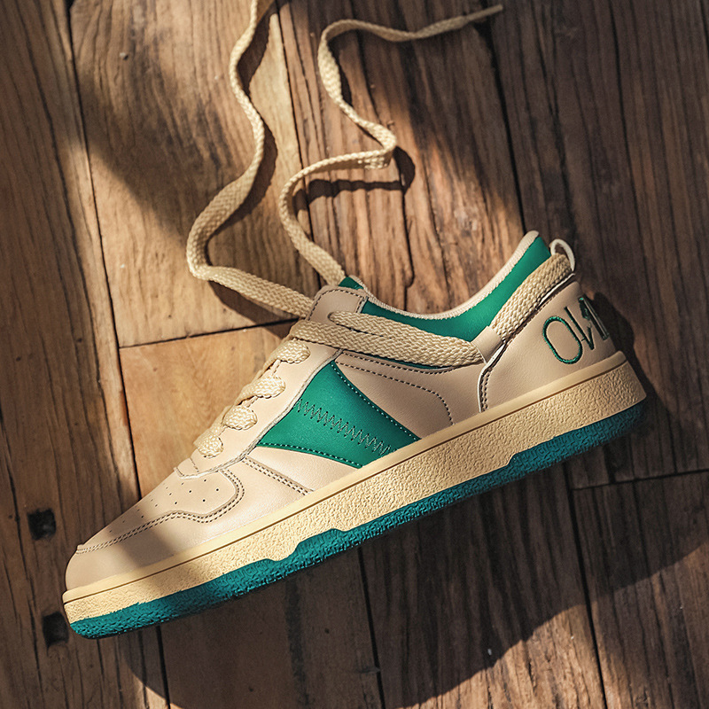 Classic art port style retro shoes 01